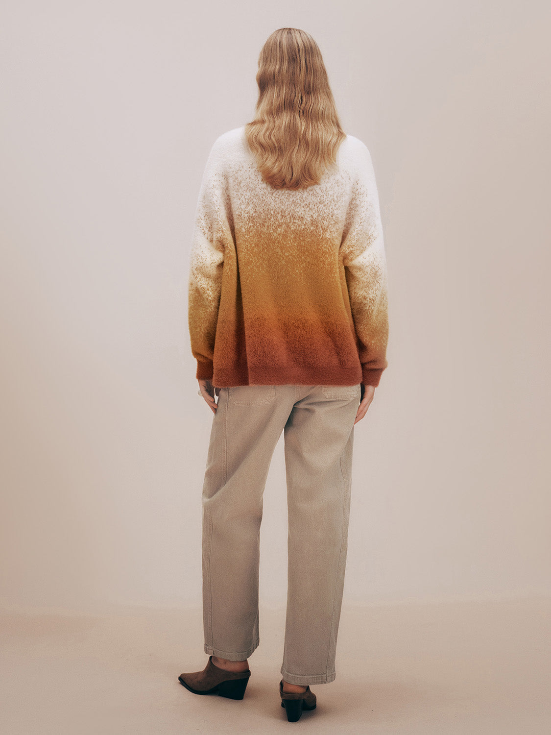 Crew Neck Loose Knitted T-Shirt