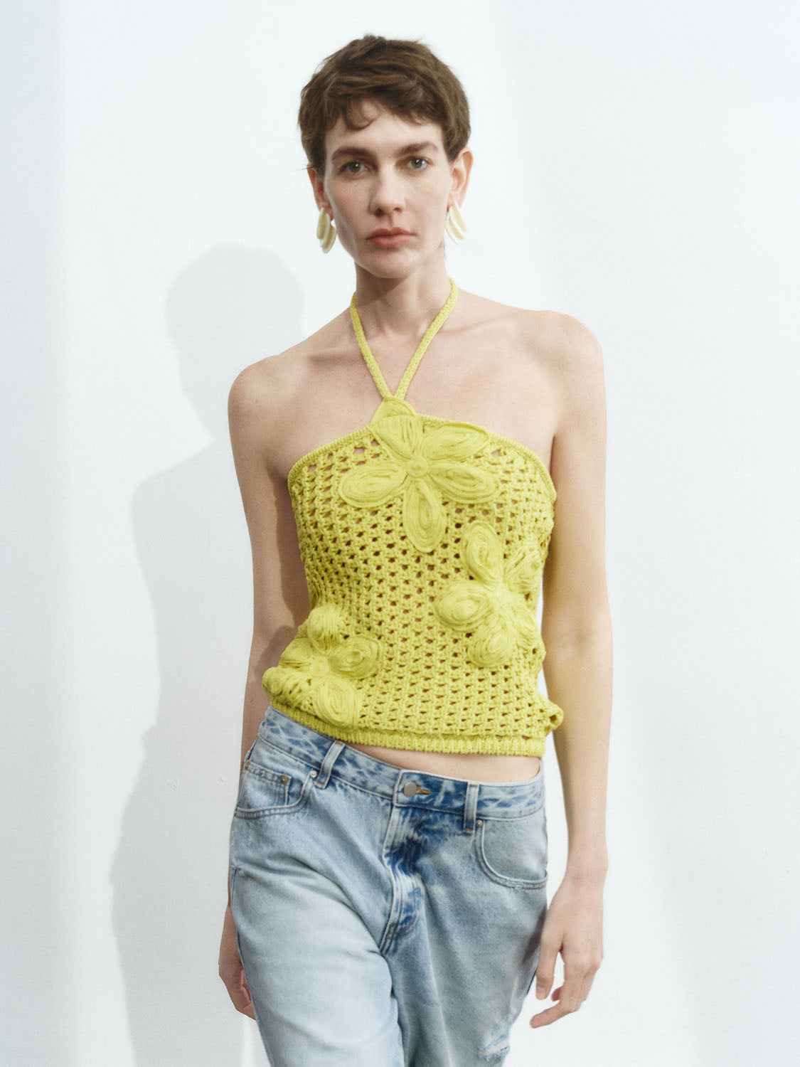 Crochet Knitted T-Shirts