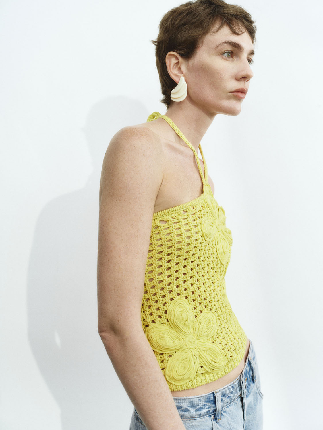 Crochet Knitted T-Shirts