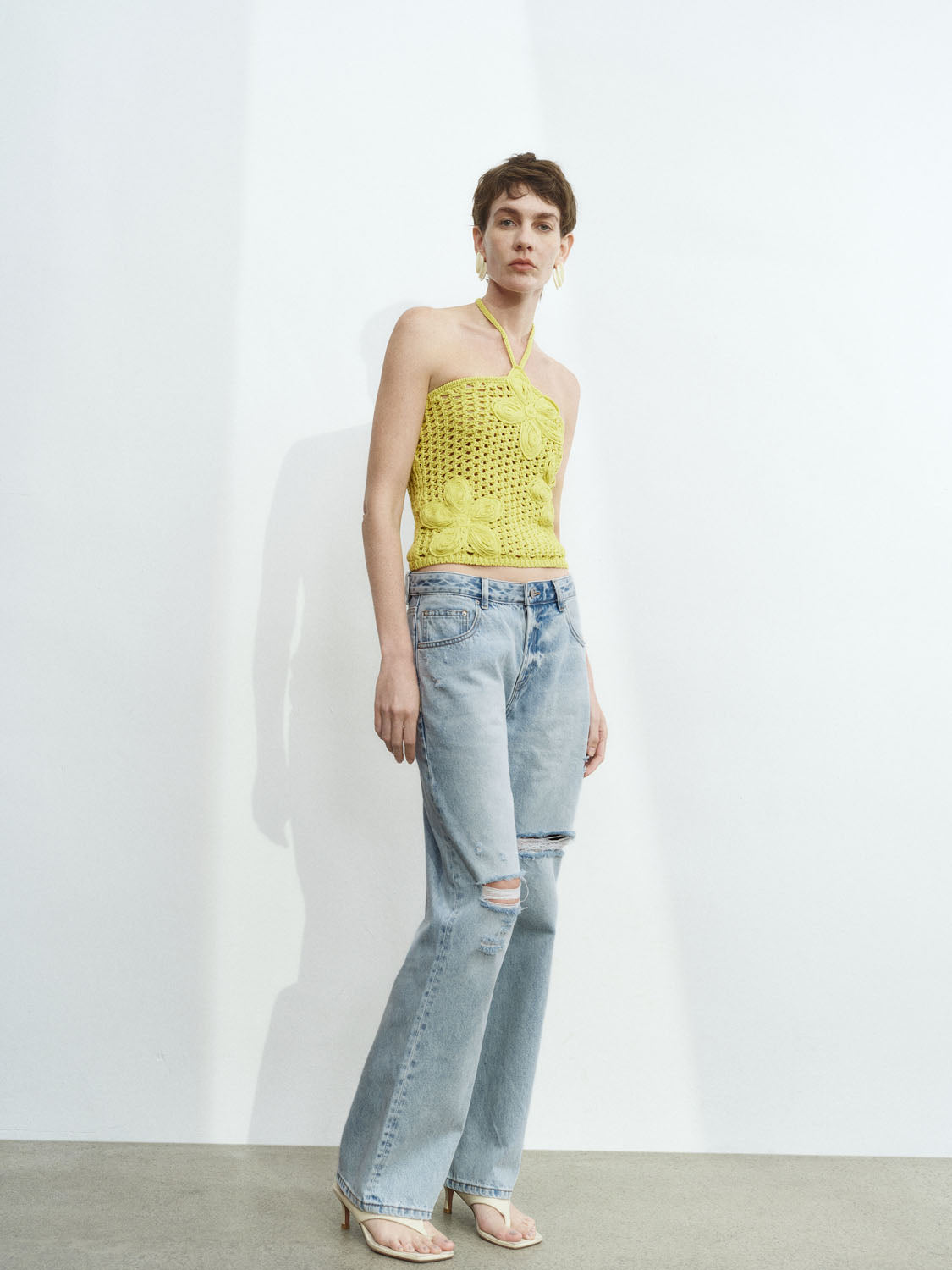 Crochet Knitted T-Shirts