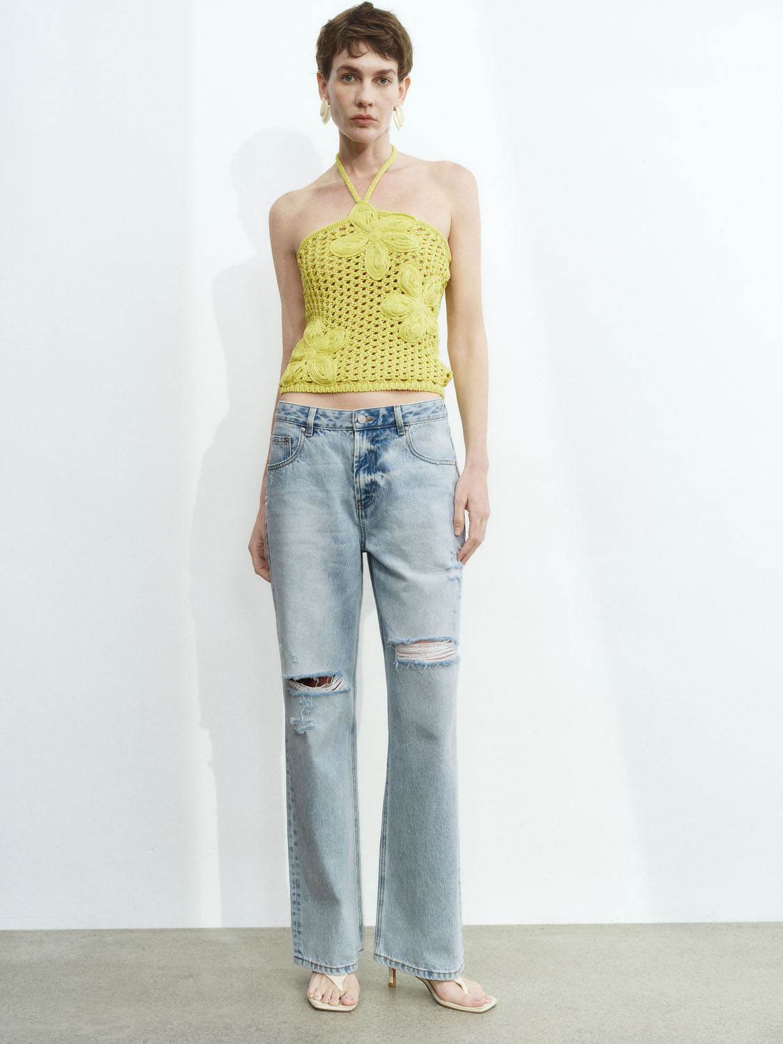 Crochet Knitted T-Shirts