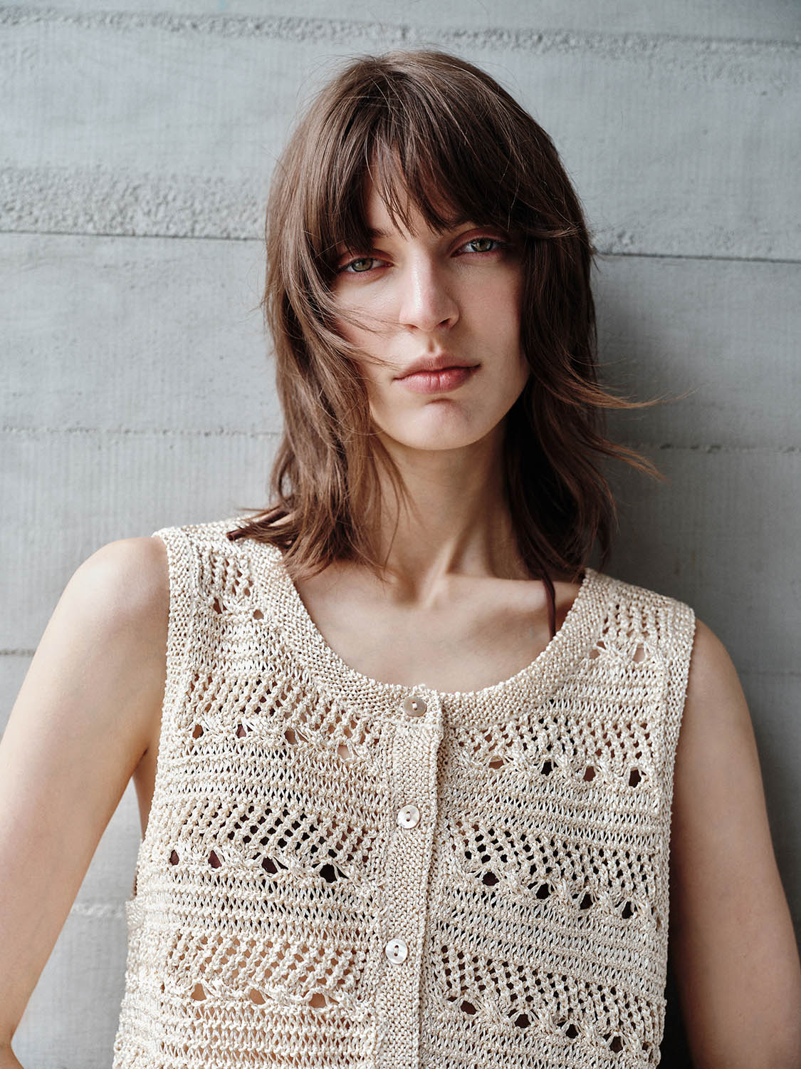 Knitted Crochet Waistcoats