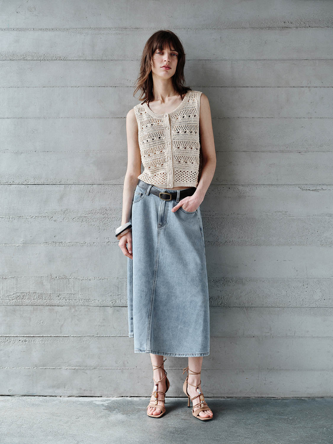 Knitted Crochet Waistcoats