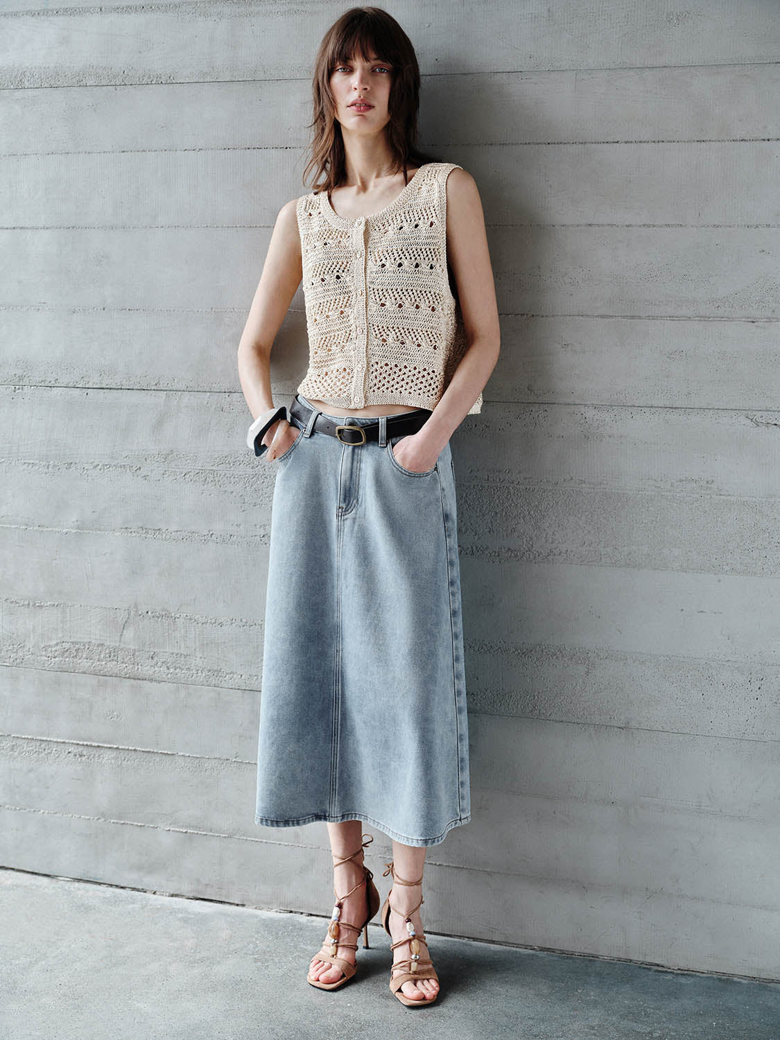 Knitted Crochet Waistcoats