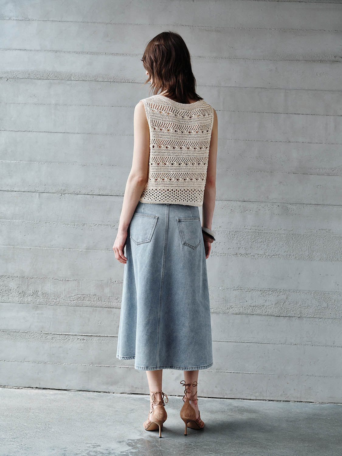 Knitted Crochet Waistcoats