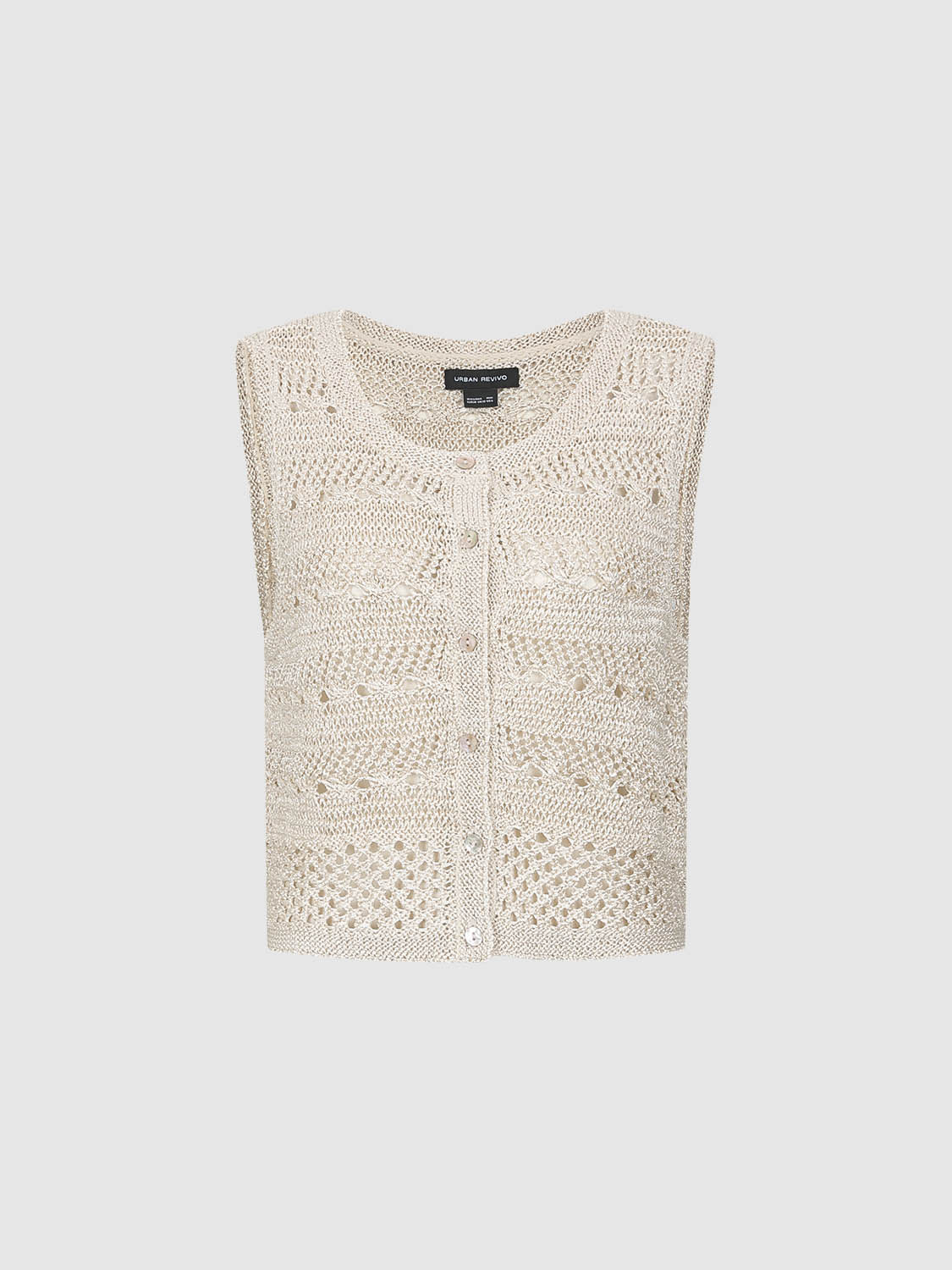 Knitted Crochet Waistcoats