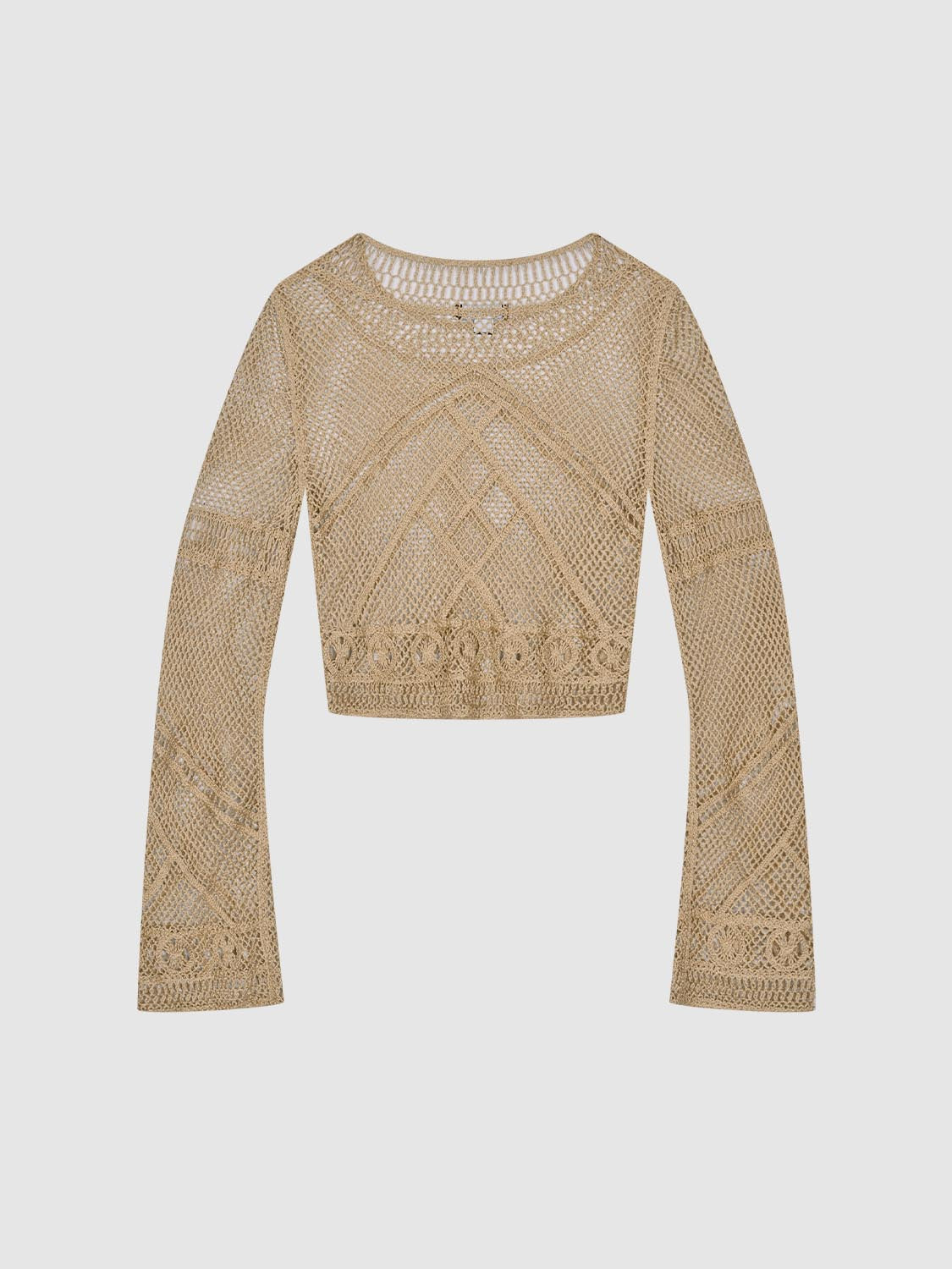 Open Knitted Blouses