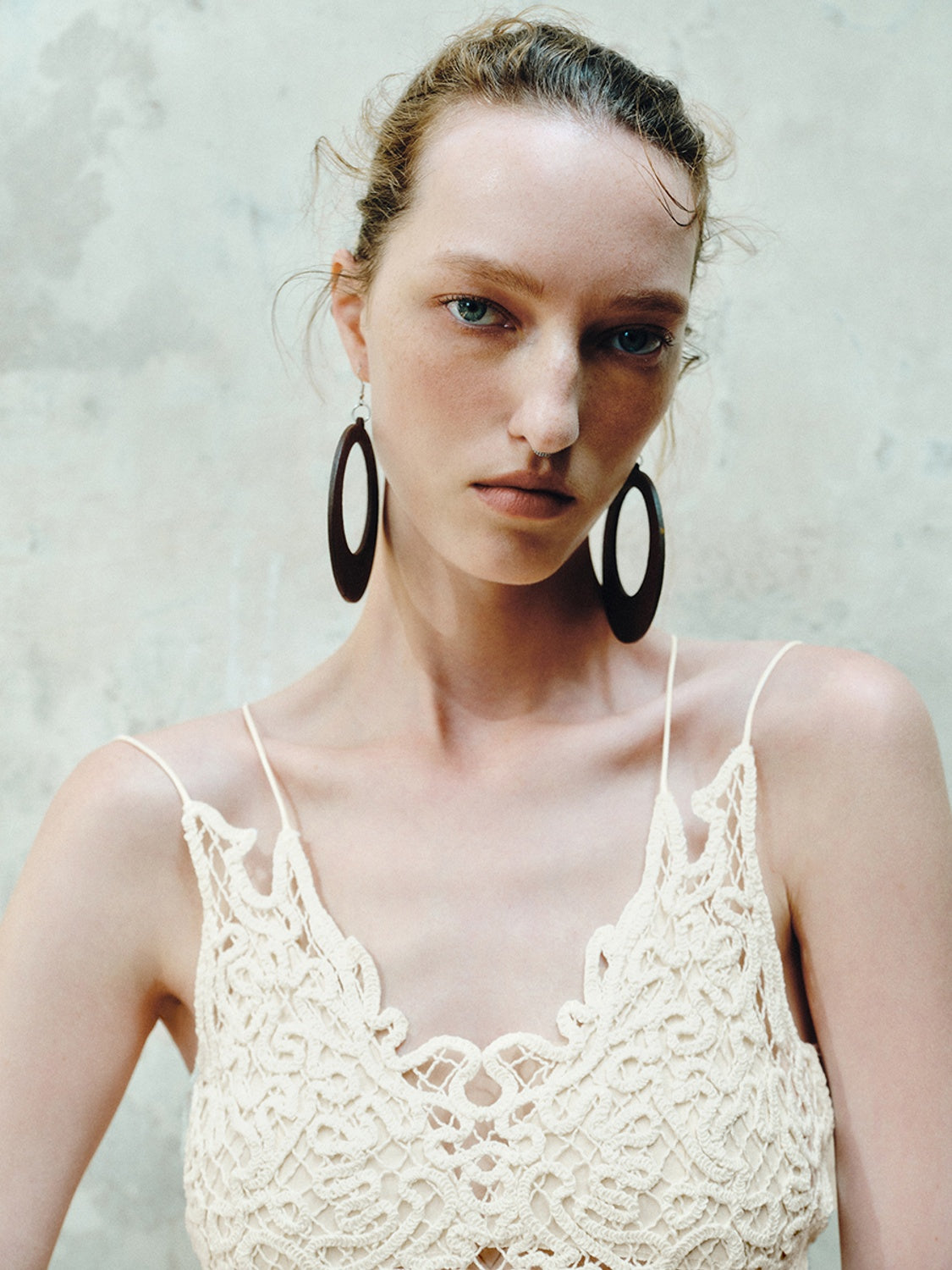Lace Knitted Cami Tops