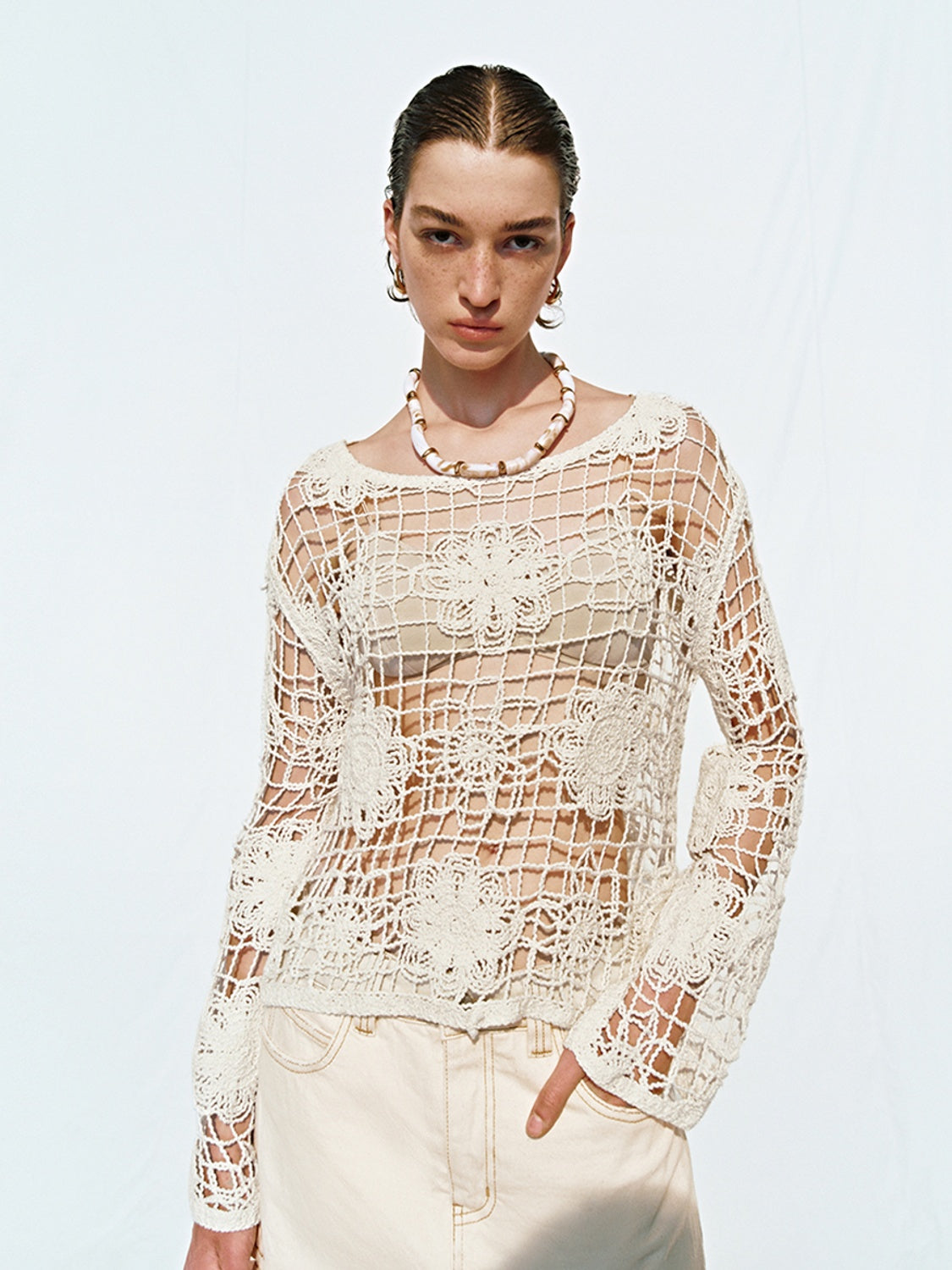 Knitted Crochet T-Shirts