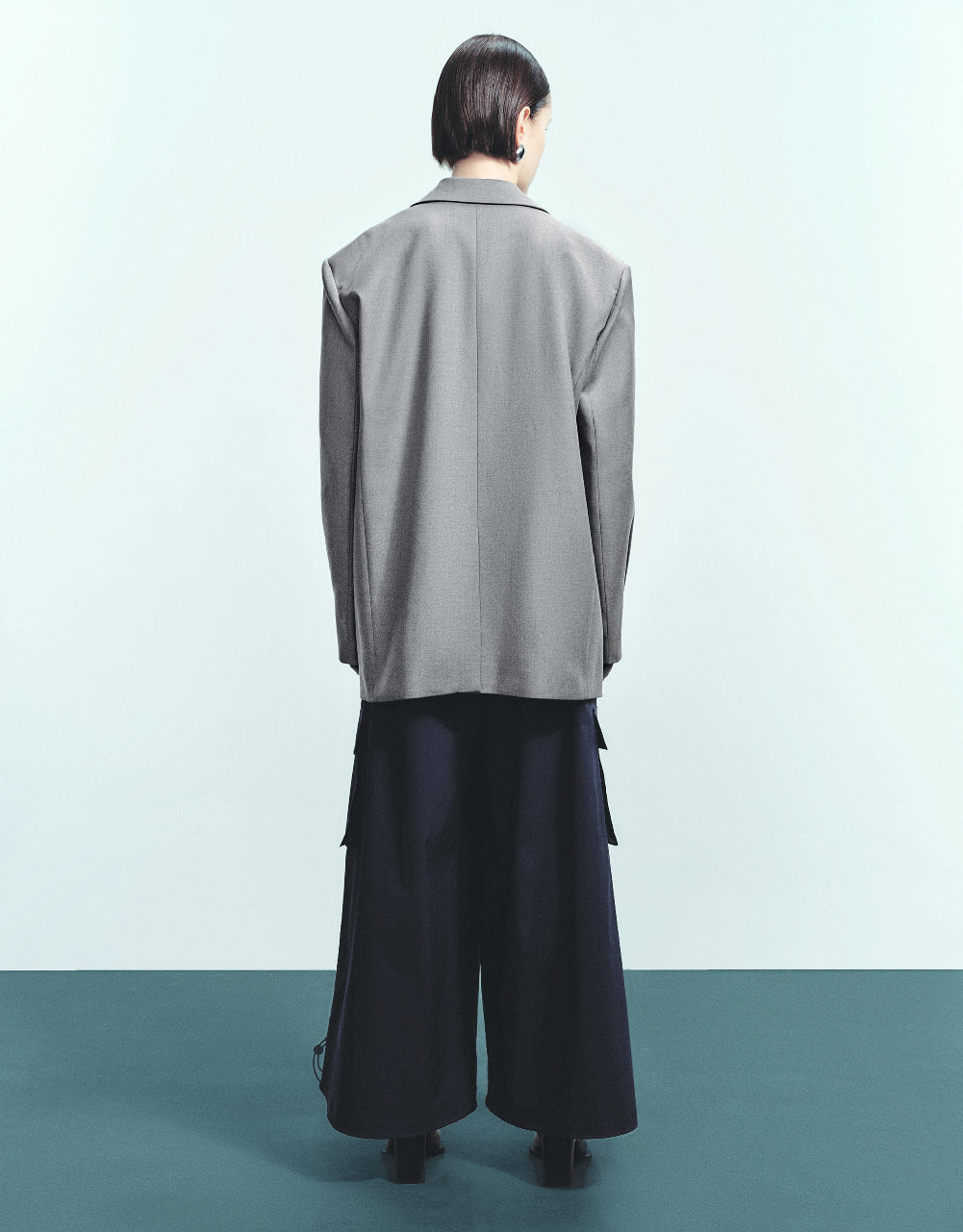Tailored Notch Lapeled Blazer
