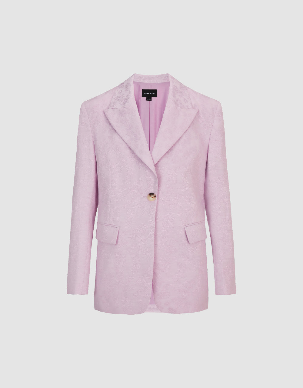 Peaked Lapel Tailored Blazer