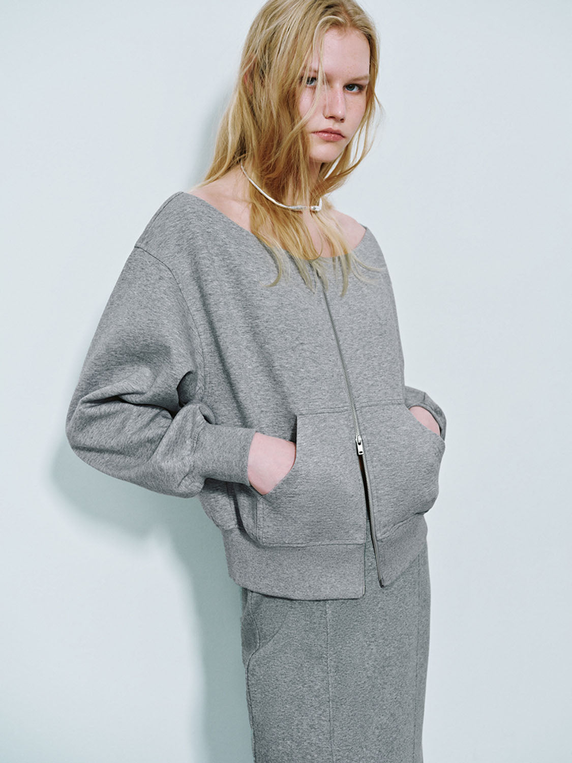 Loose Zip Up Front Jackets