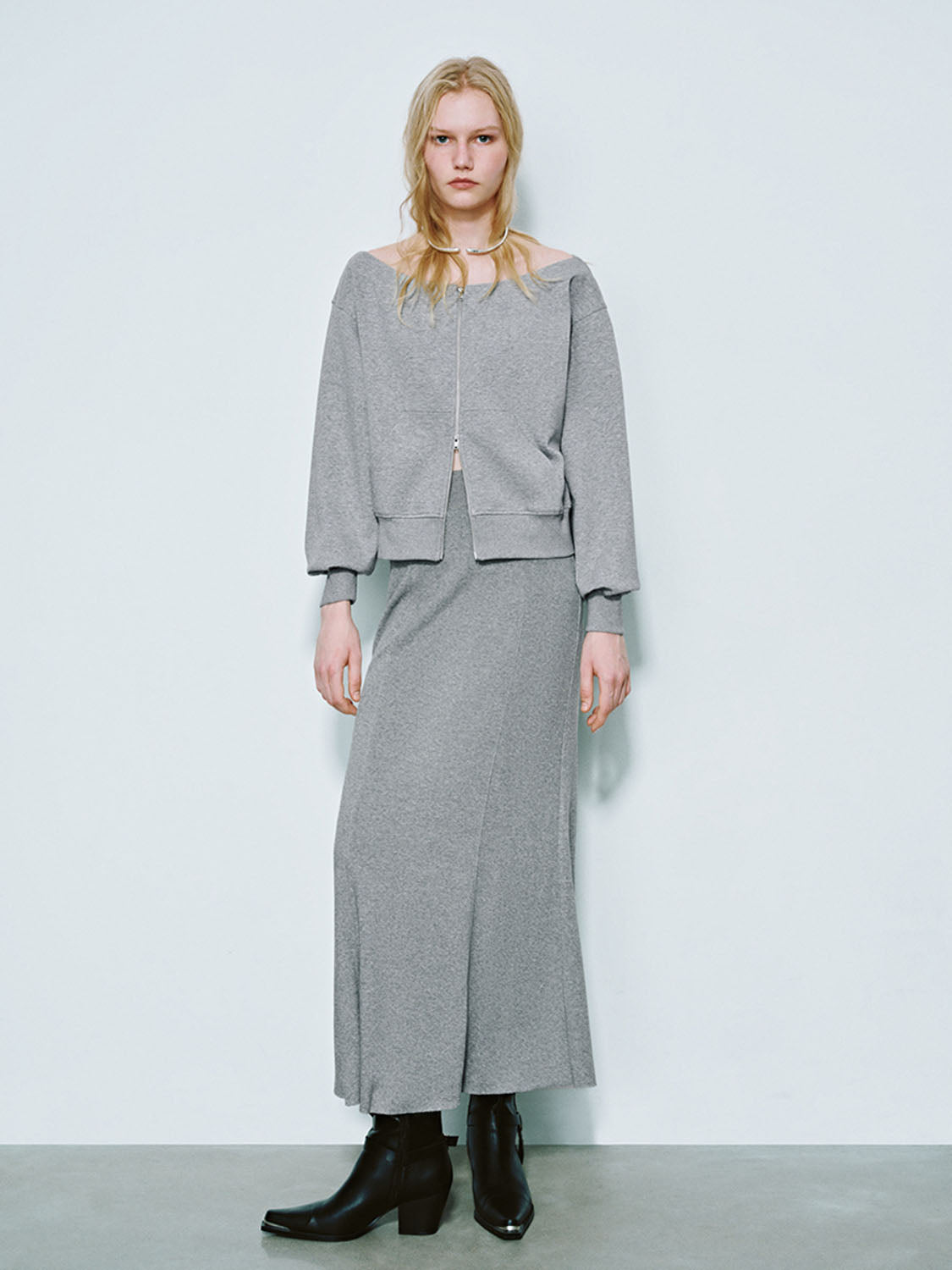 Loose Zip Up Front Jackets
