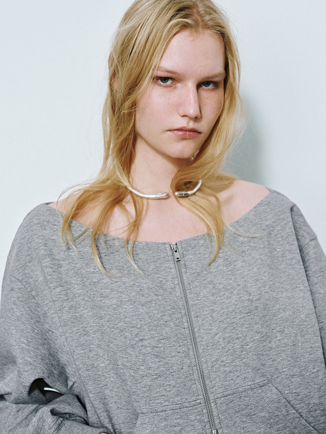 Loose Zip Up Front Jackets