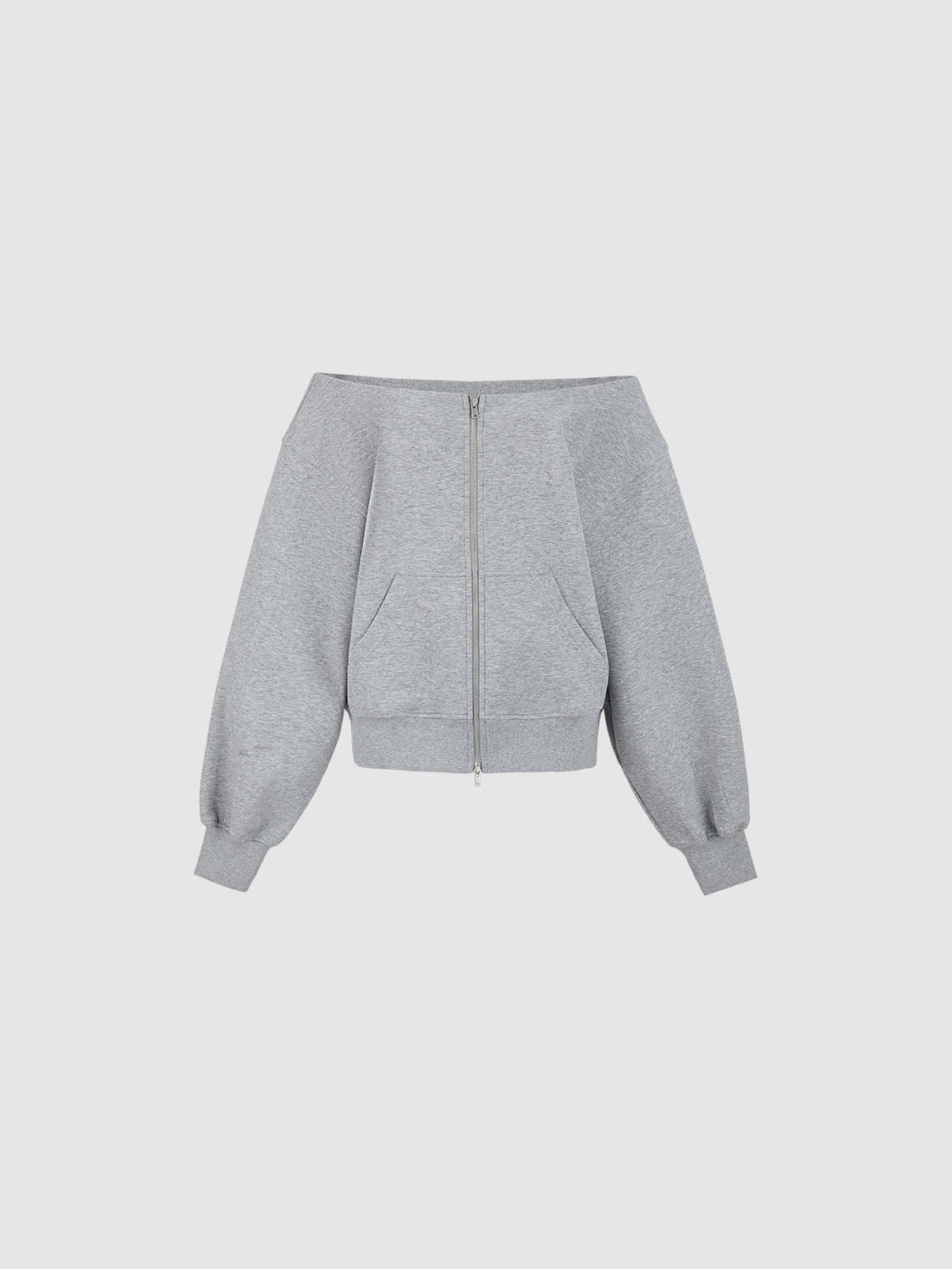 Loose Zip Up Front Jackets