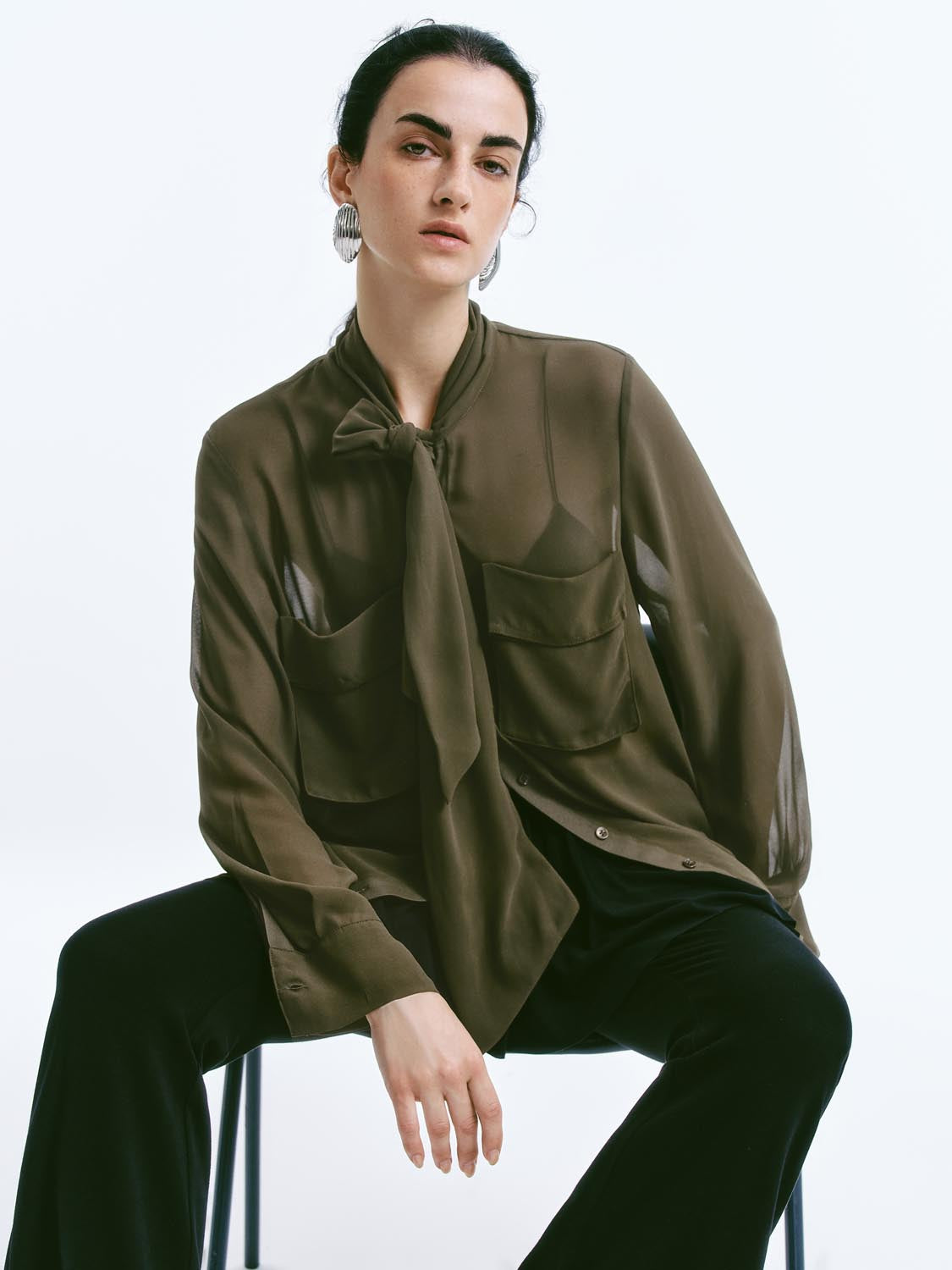 Lace Up Front Shirts
