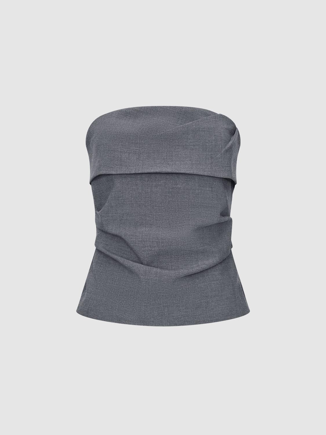 Ruched Tube Tops