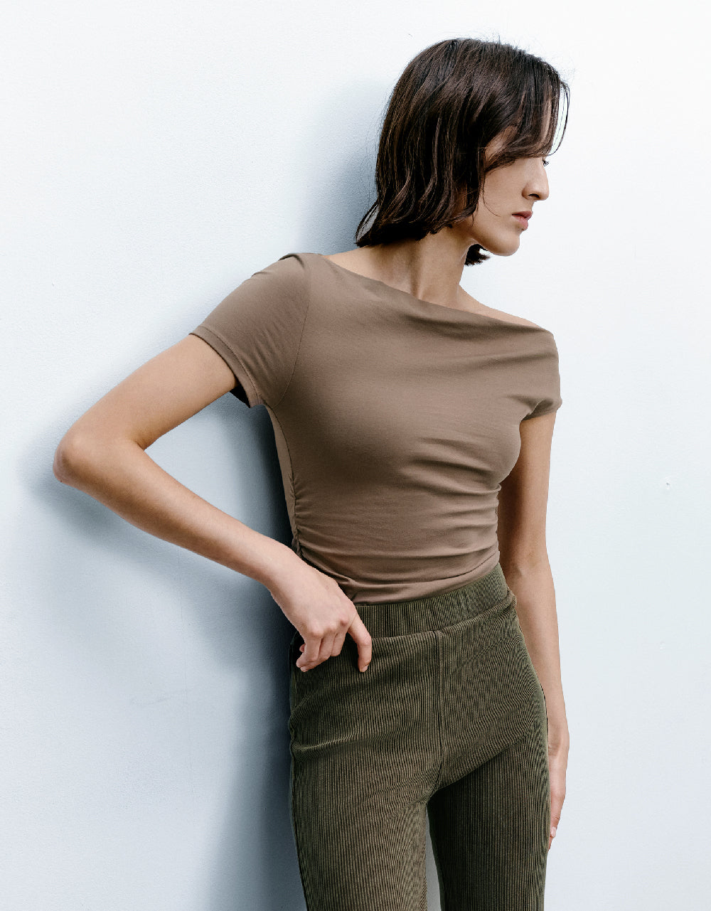 One Shoulder Tank Top
