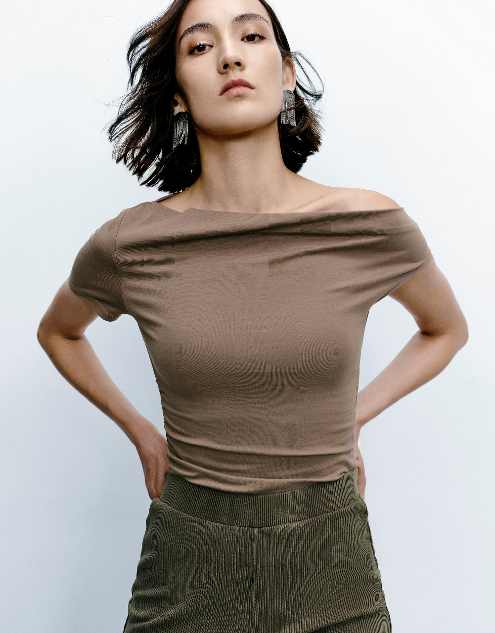 One Shoulder Tank Top