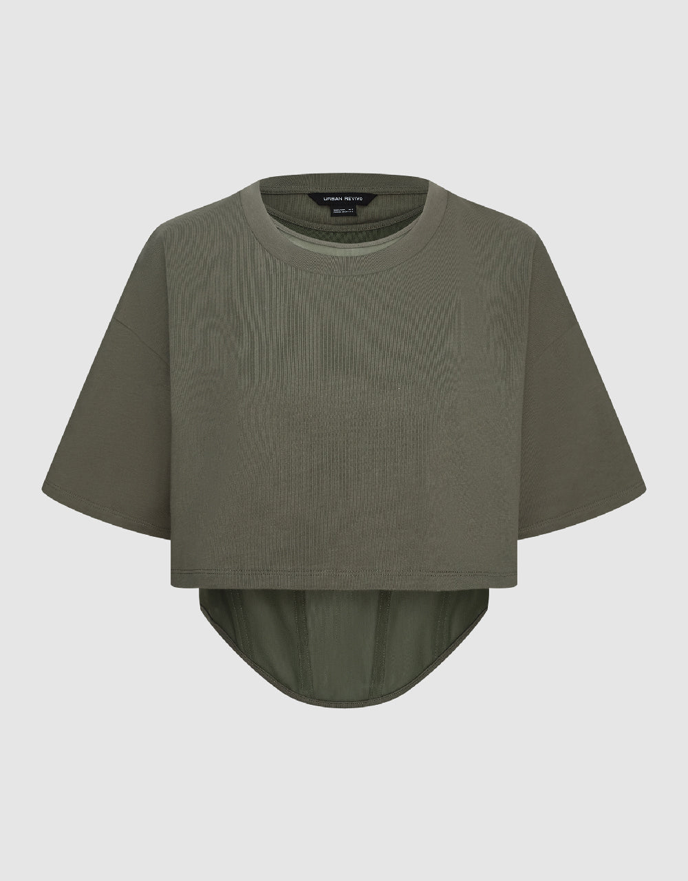 Drop Shoulder Sleeve Tee