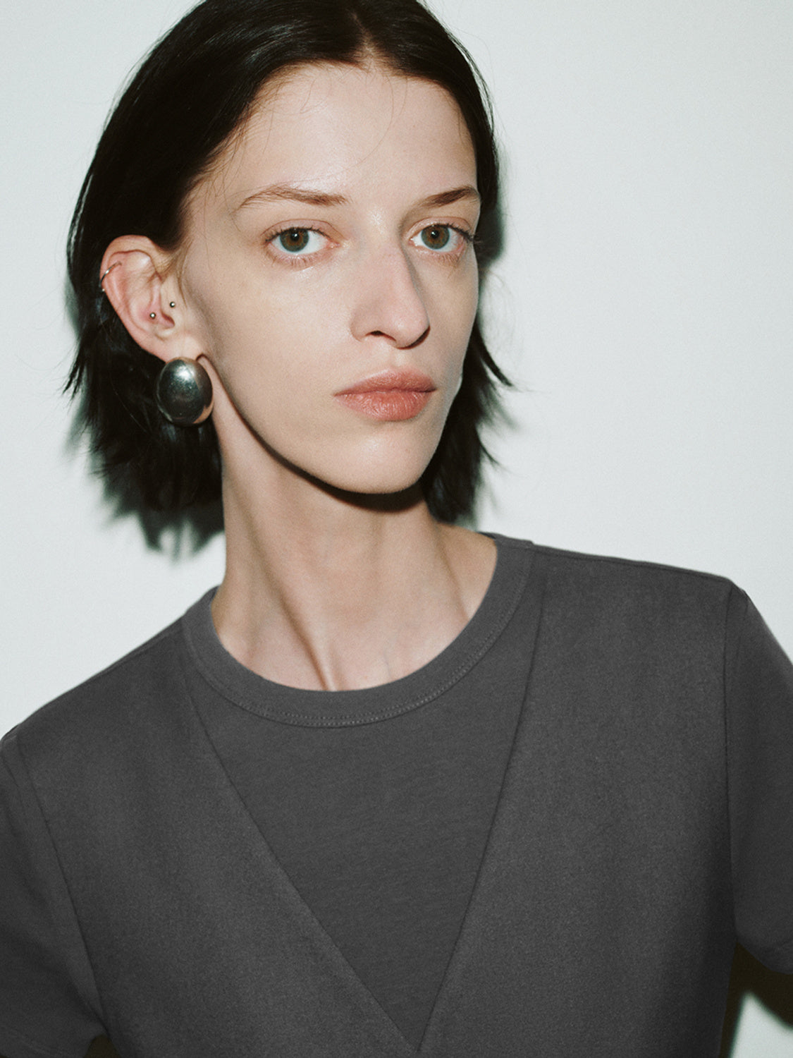 2 In 1 Skinny T-Shirt