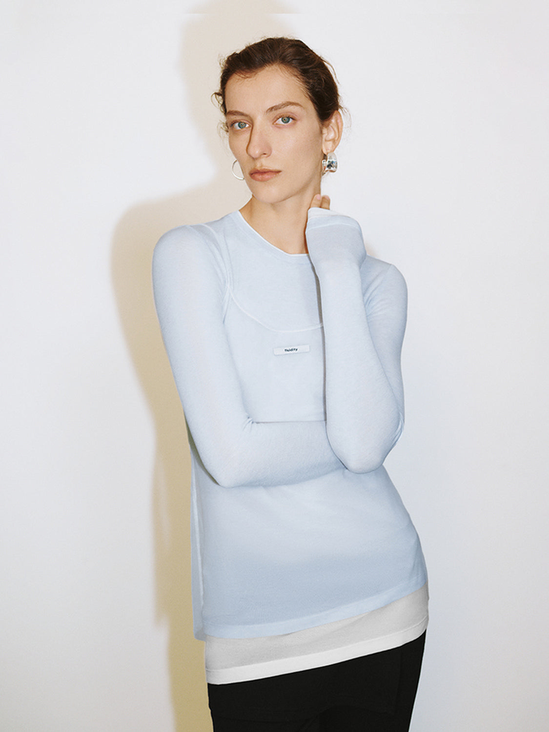 2 In 1 Skinny T-Shirts