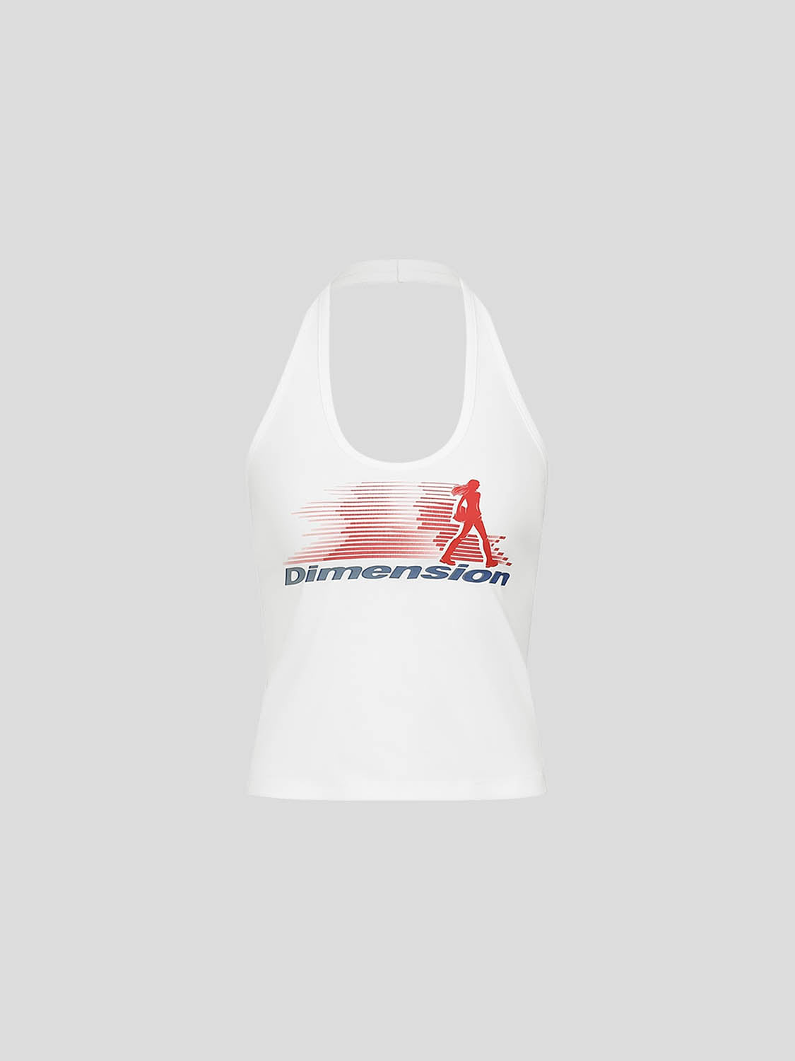 Halter Neck Skinny Tank Tops