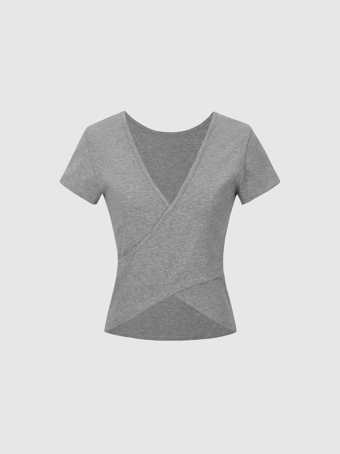 V-Neck Short Sleeve T-Shirts