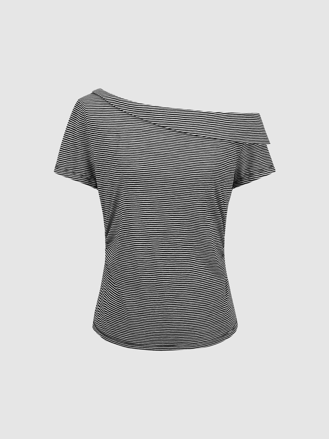 One Shoulder T-Shirts
