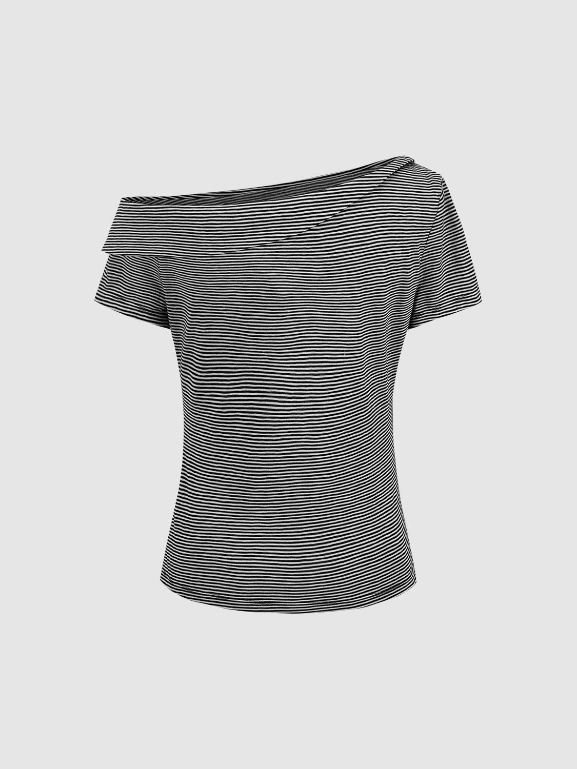 One Shoulder T-Shirts