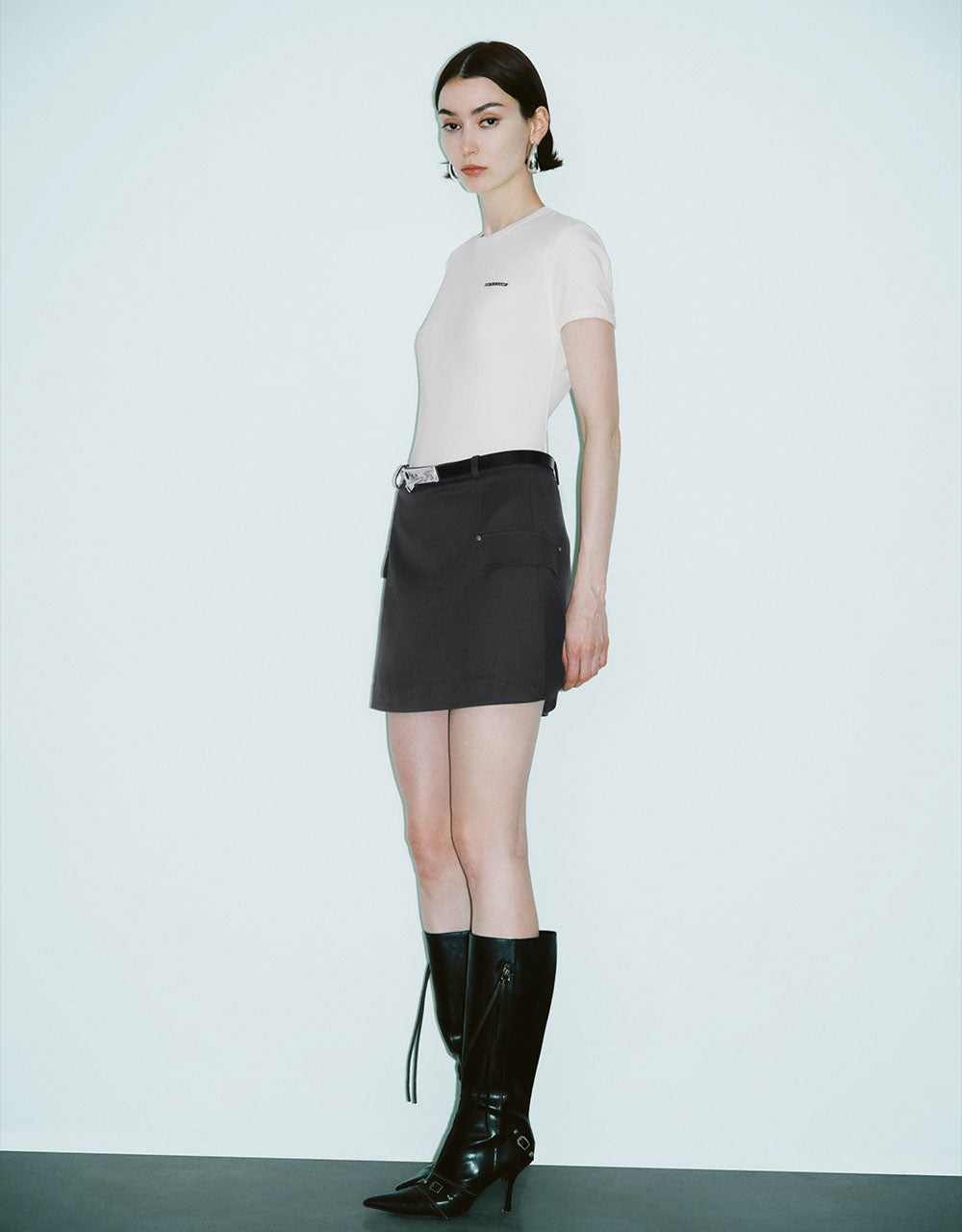 Mini Straight Skirt
