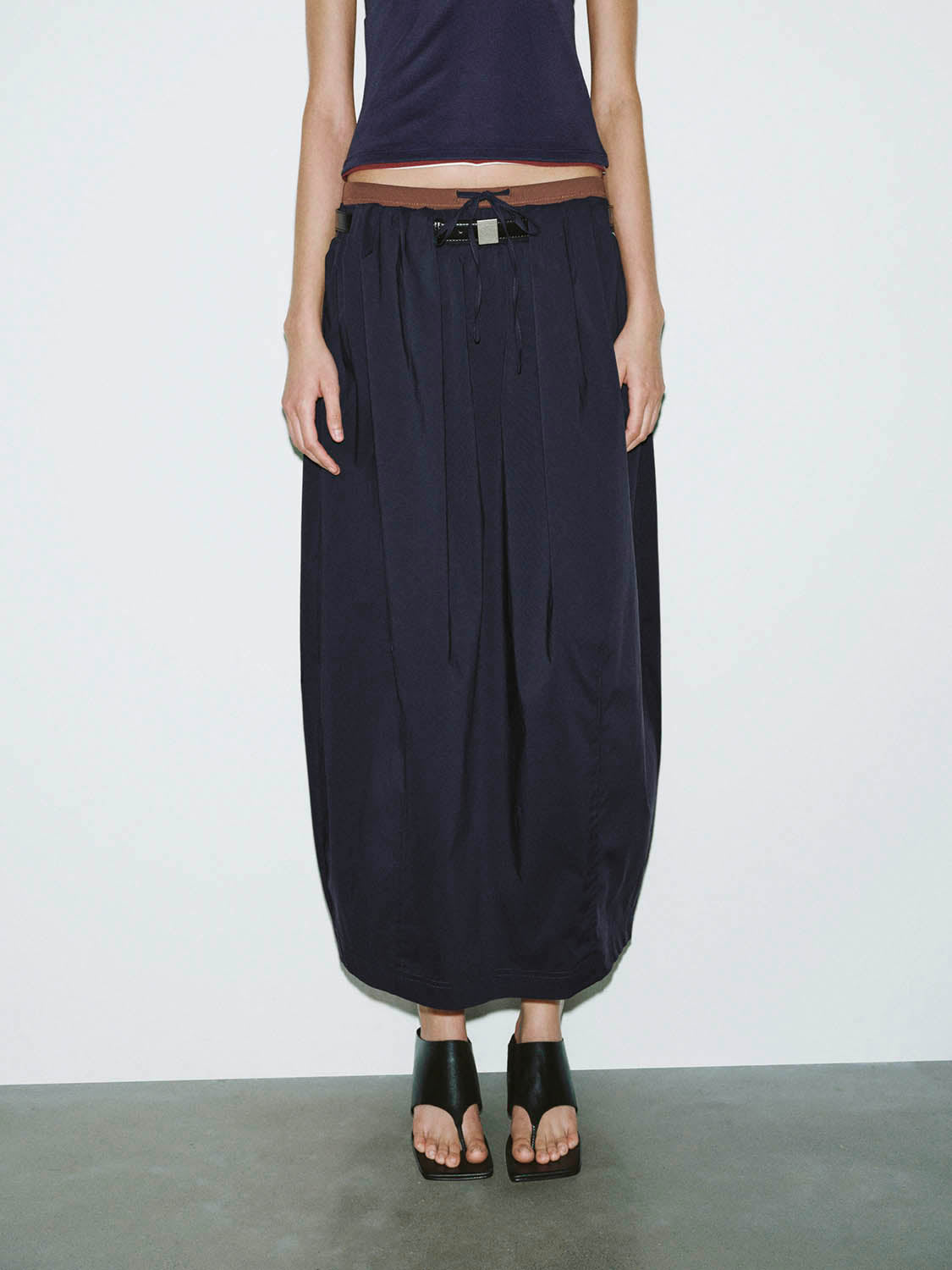 Midi Balloon Skirts