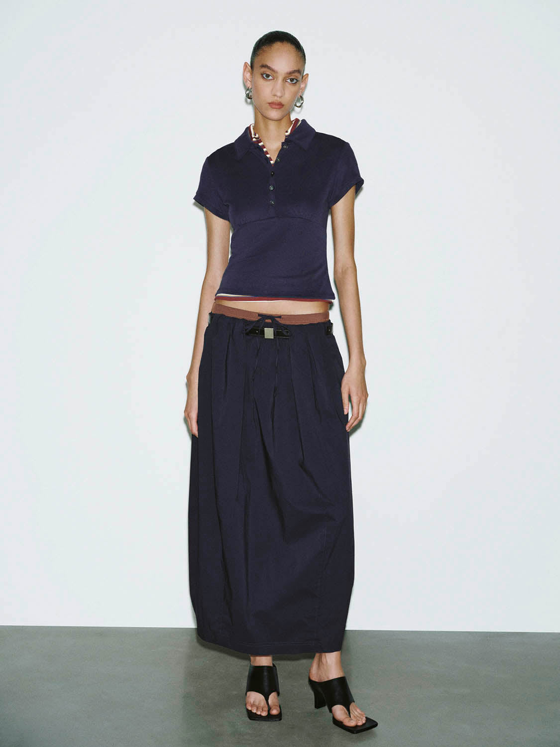 Midi Balloon Skirts