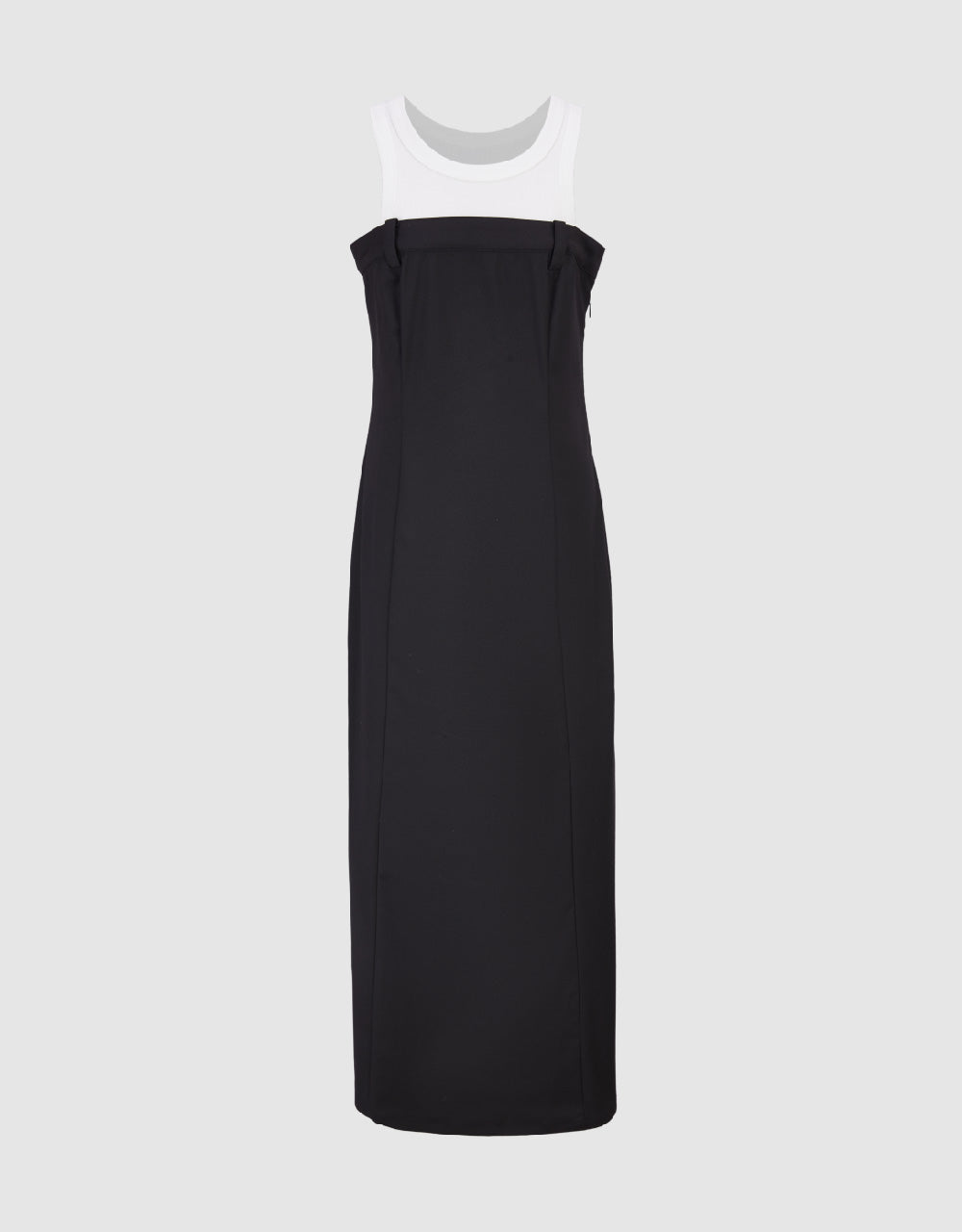 Sleeveless Crew Neck A-Line Dress