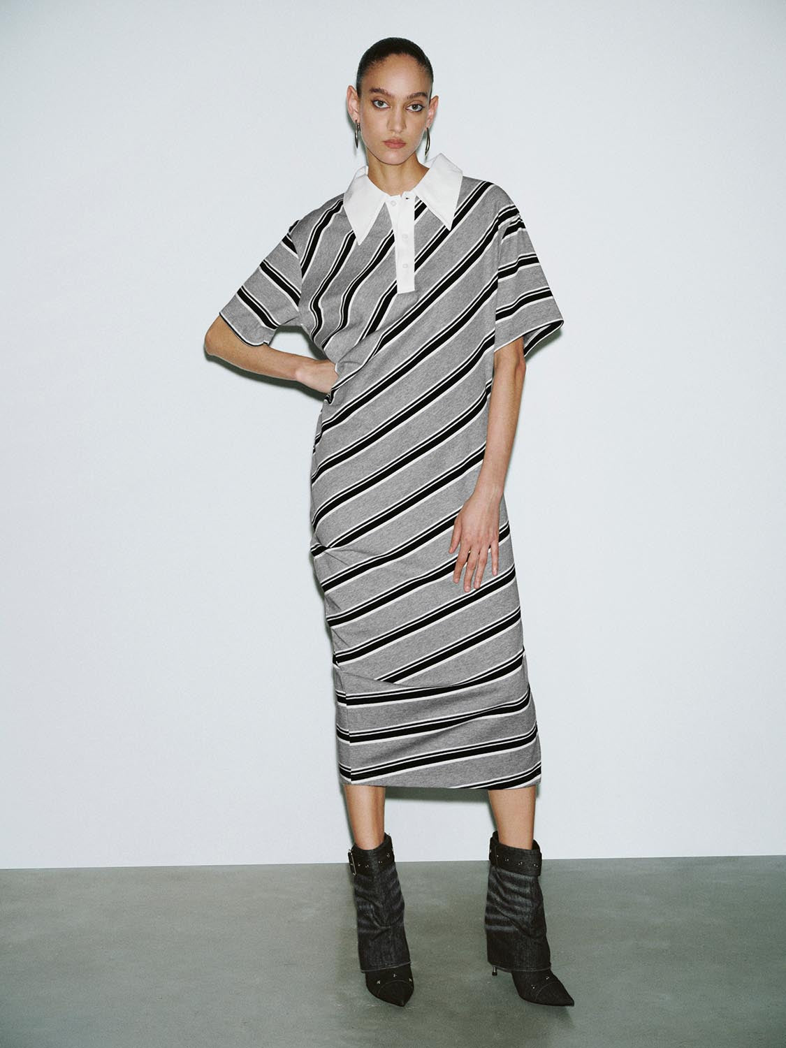 Striped Straight Dresses