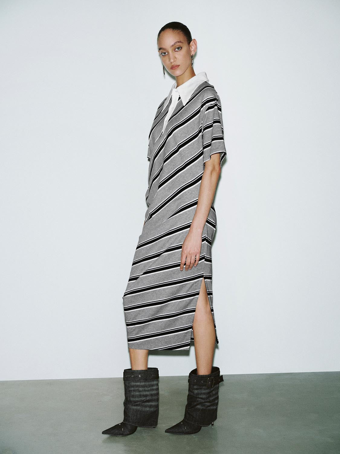 Striped Straight Dresses