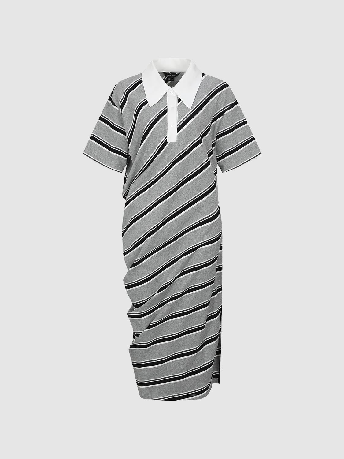 Striped Straight Dresses