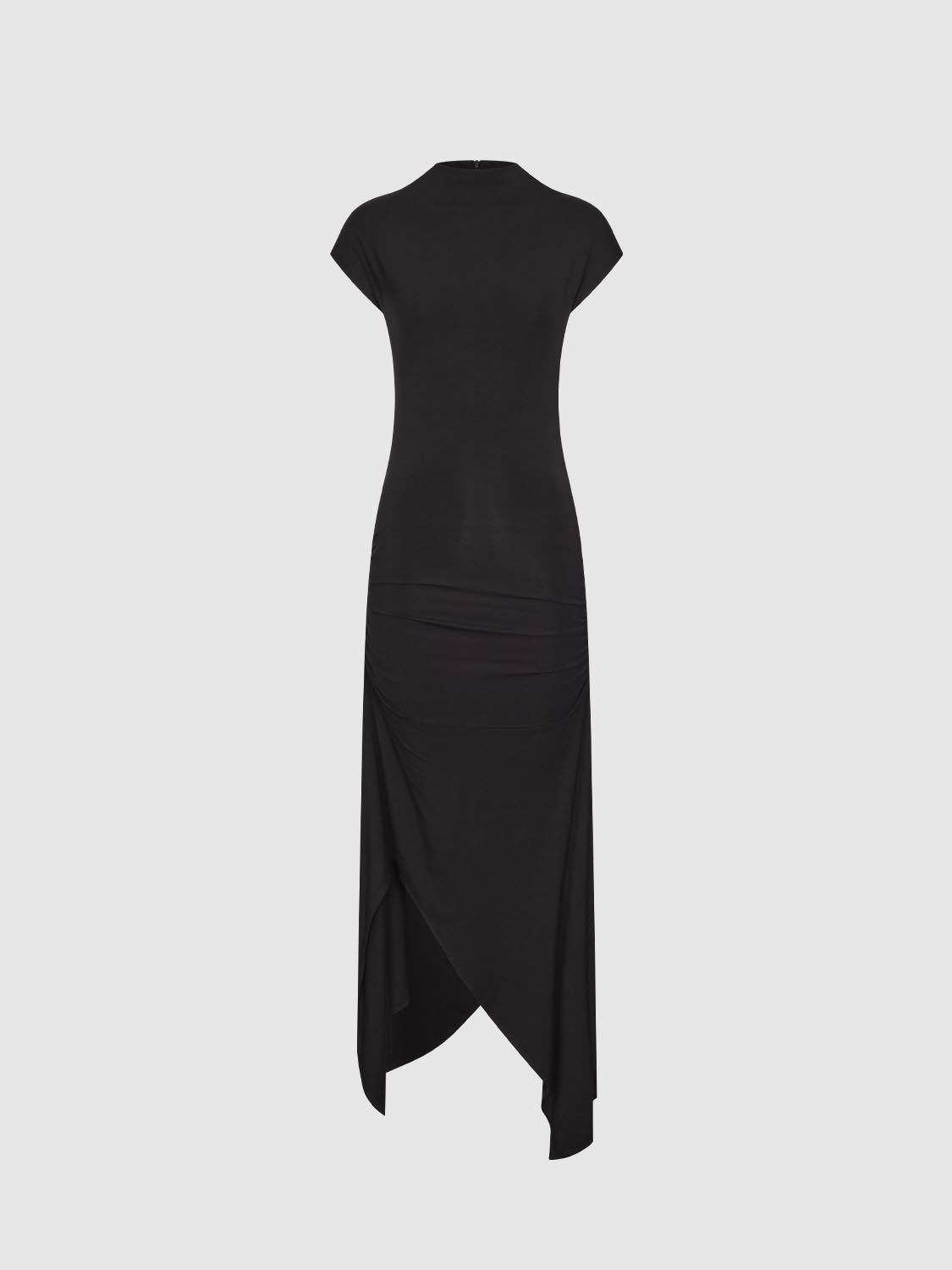 Irregular Hem Skinny-Fit Dresses
