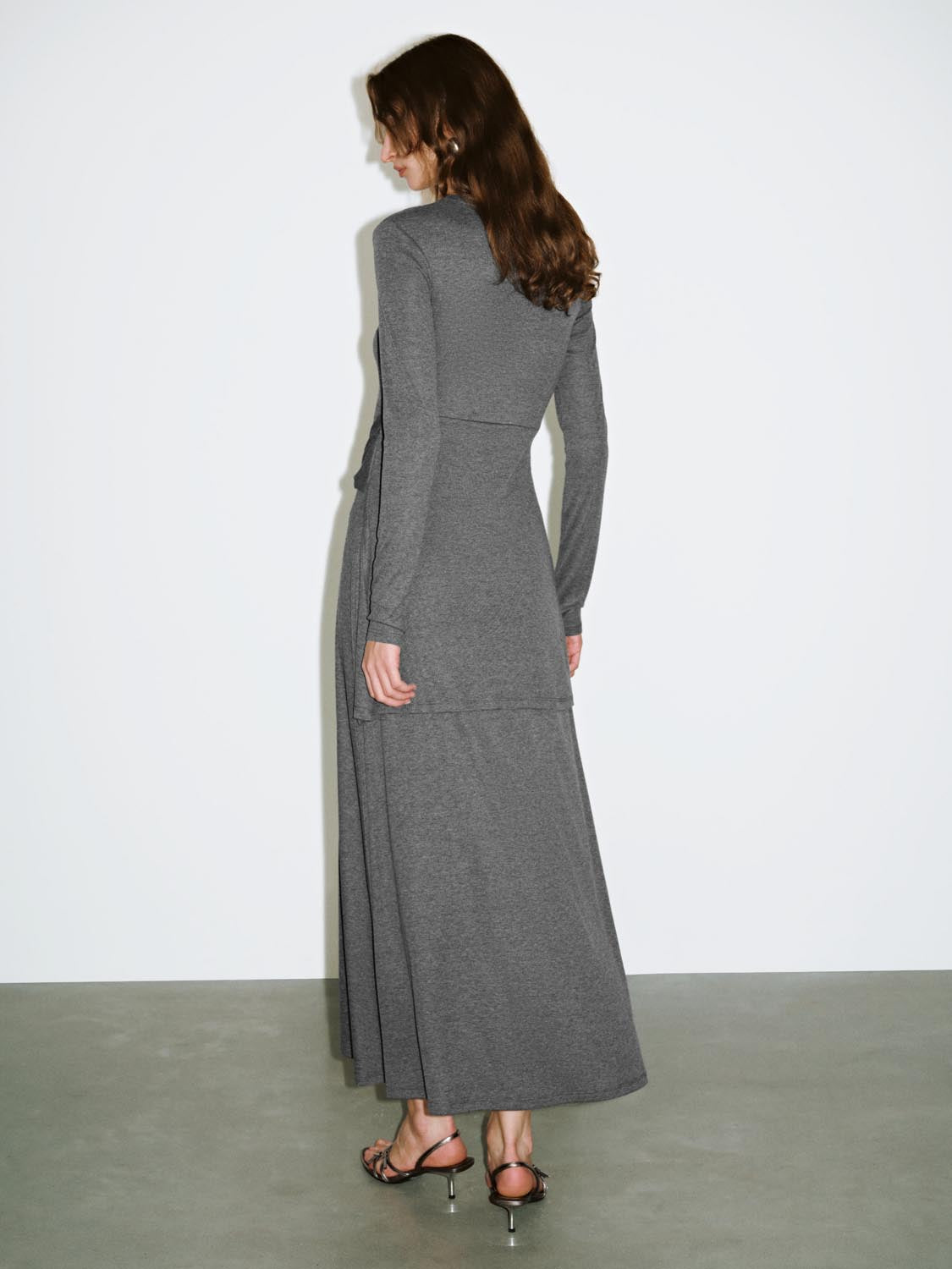 Skinny A-Line Maxi Dresses
