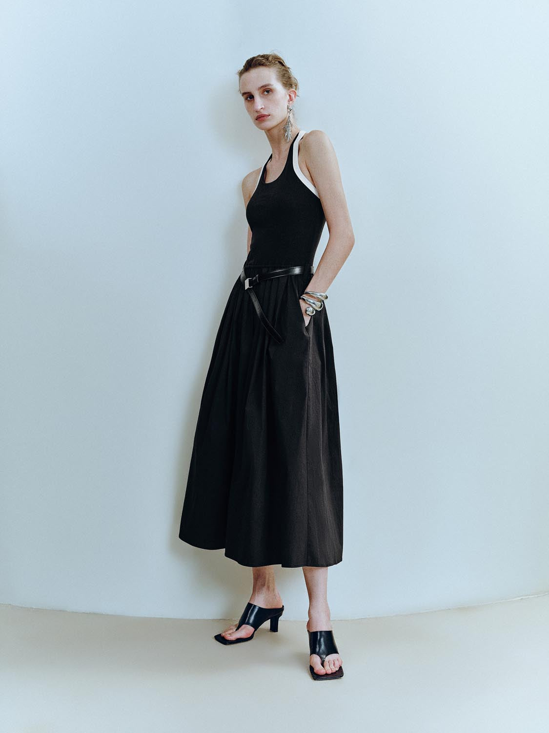 A-Line Tank Maxi Dresses