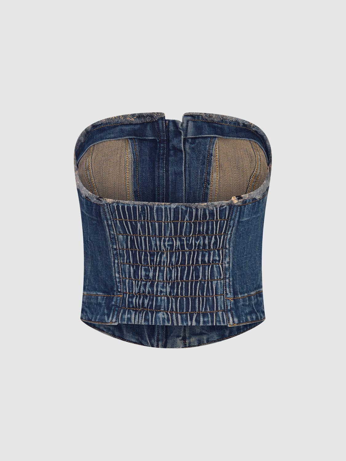 Denim Bandeau Tops