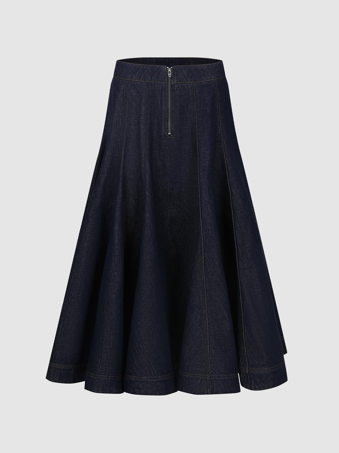 Denim Maxi Skirts