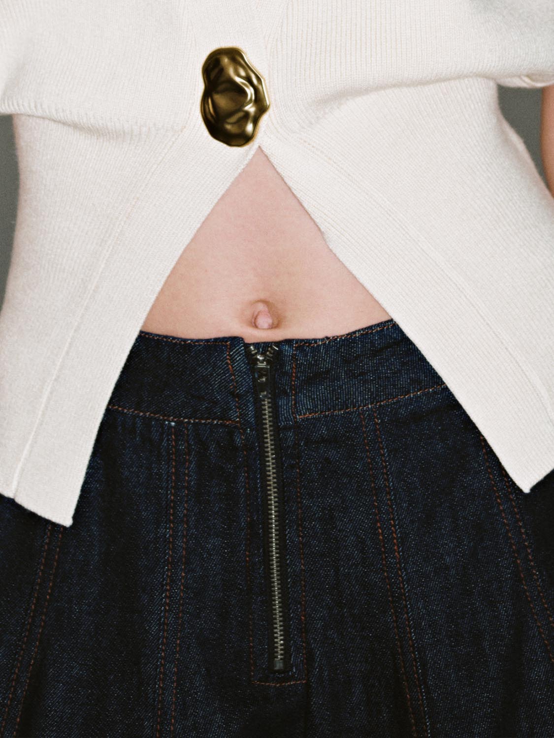 Denim Maxi Skirts