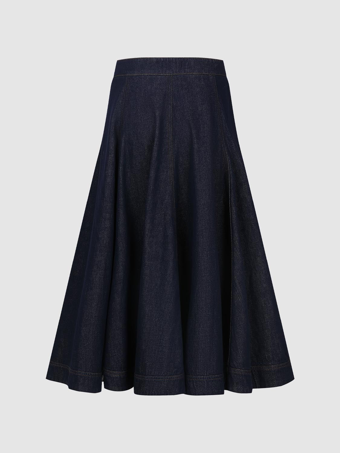 Denim Maxi Skirts