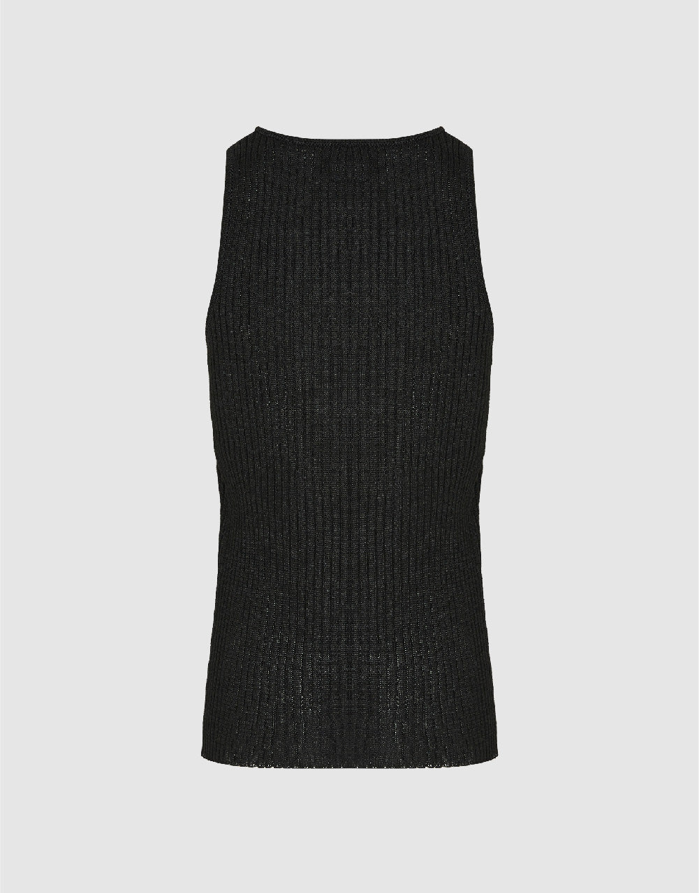 Asymmetric Knitted Tank Top