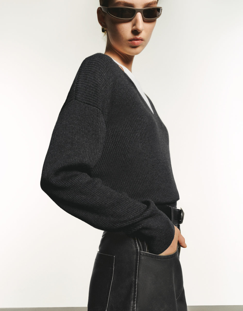 2 In 1 Knitted T-Shirt
