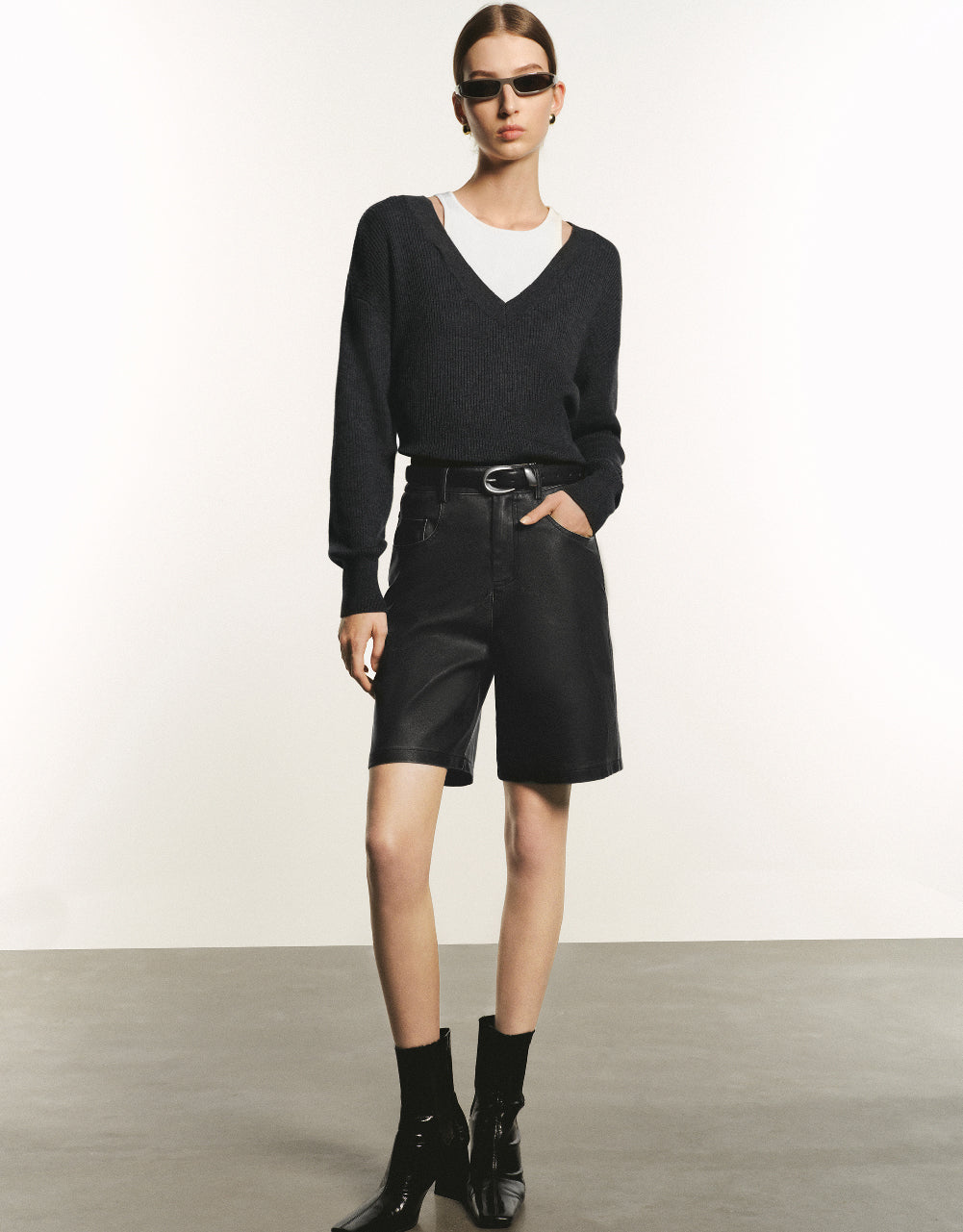 2 In 1 Knitted T-Shirt