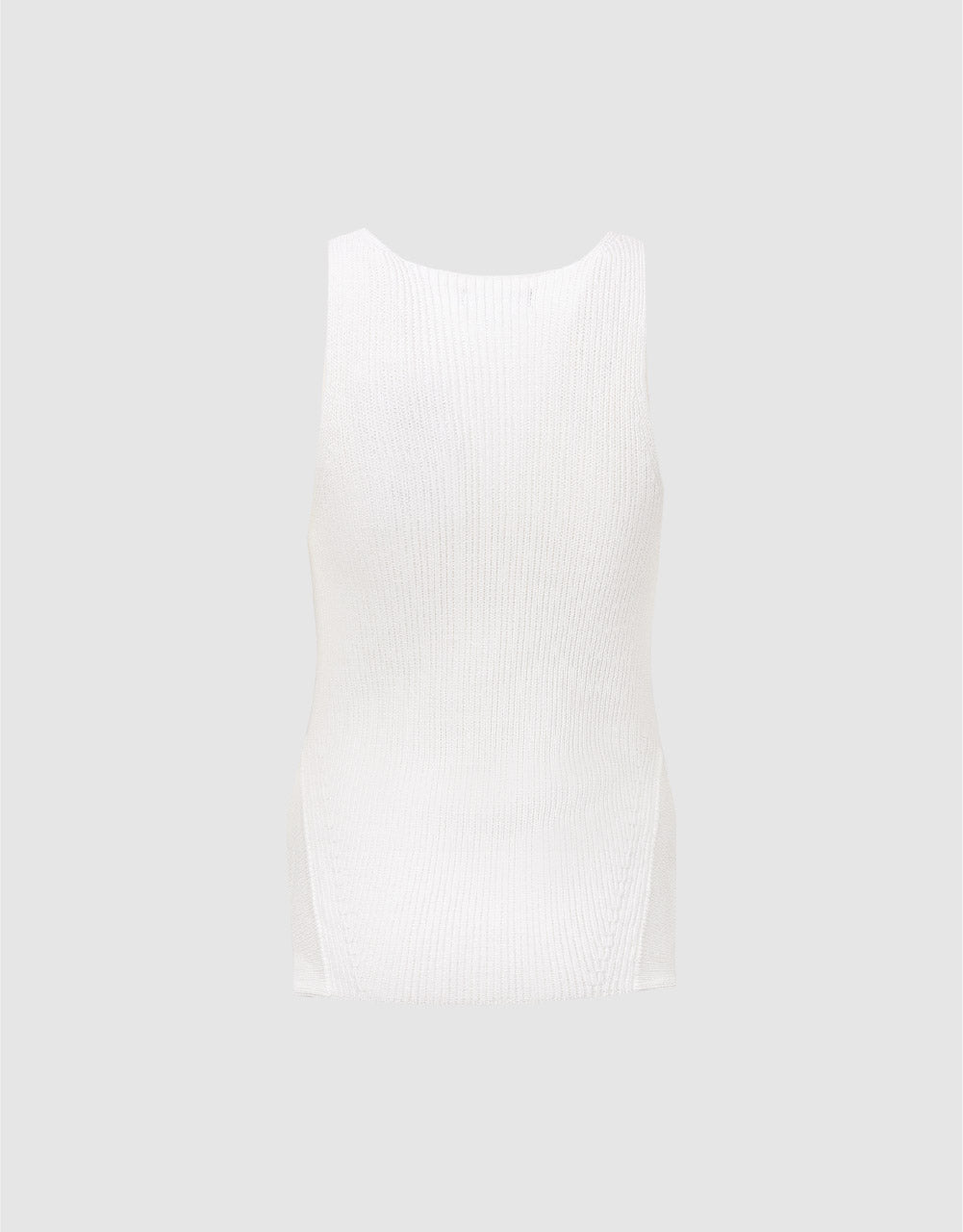 U Neck Knitted Tank Top