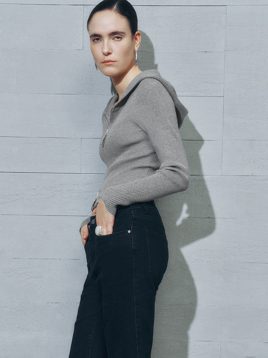 Hoodie Knitted Cardigans