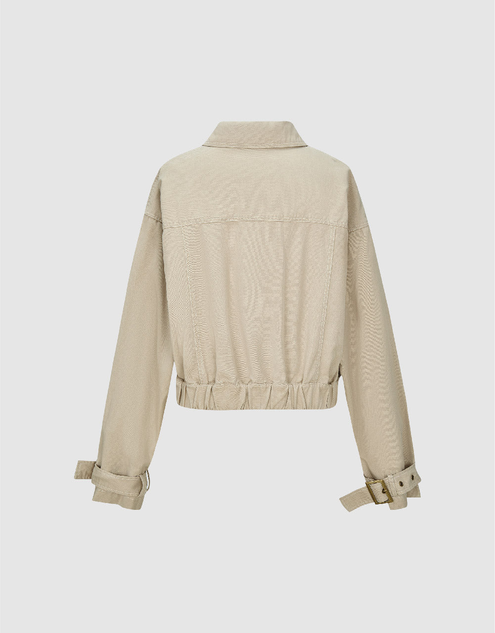 Drop Shoulder Sleeve Jacket